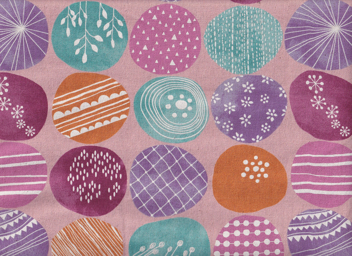Wachstuch HOKUO KIBUN - Dots rosa