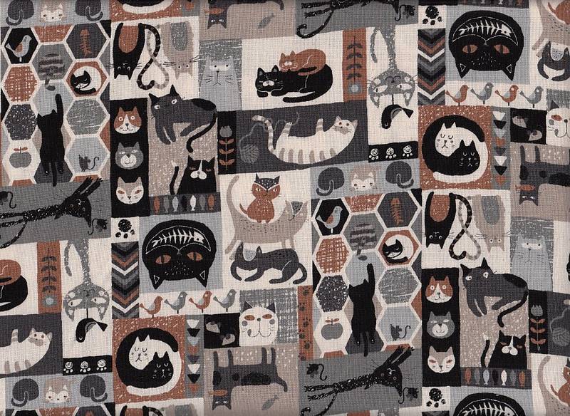 Wachstuch Cats Day