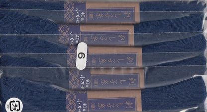 40 m Sashiko Garn dünn Daruma