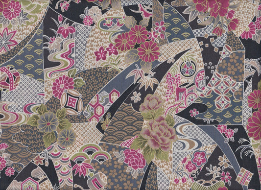 Hana Patch blau-grau