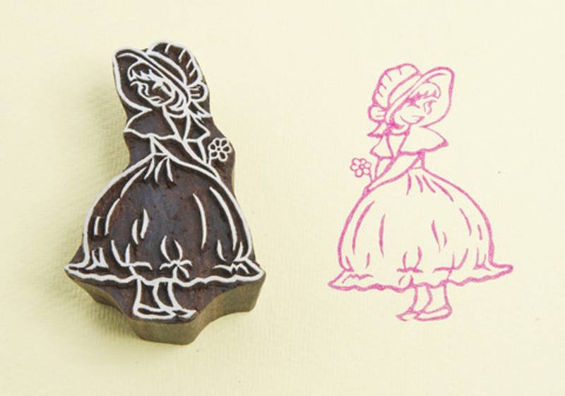Blockwallah Stempel - Mädchen