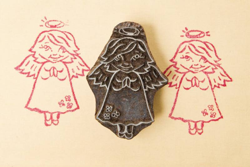 Blockwallah Stempel - Pretty Angel