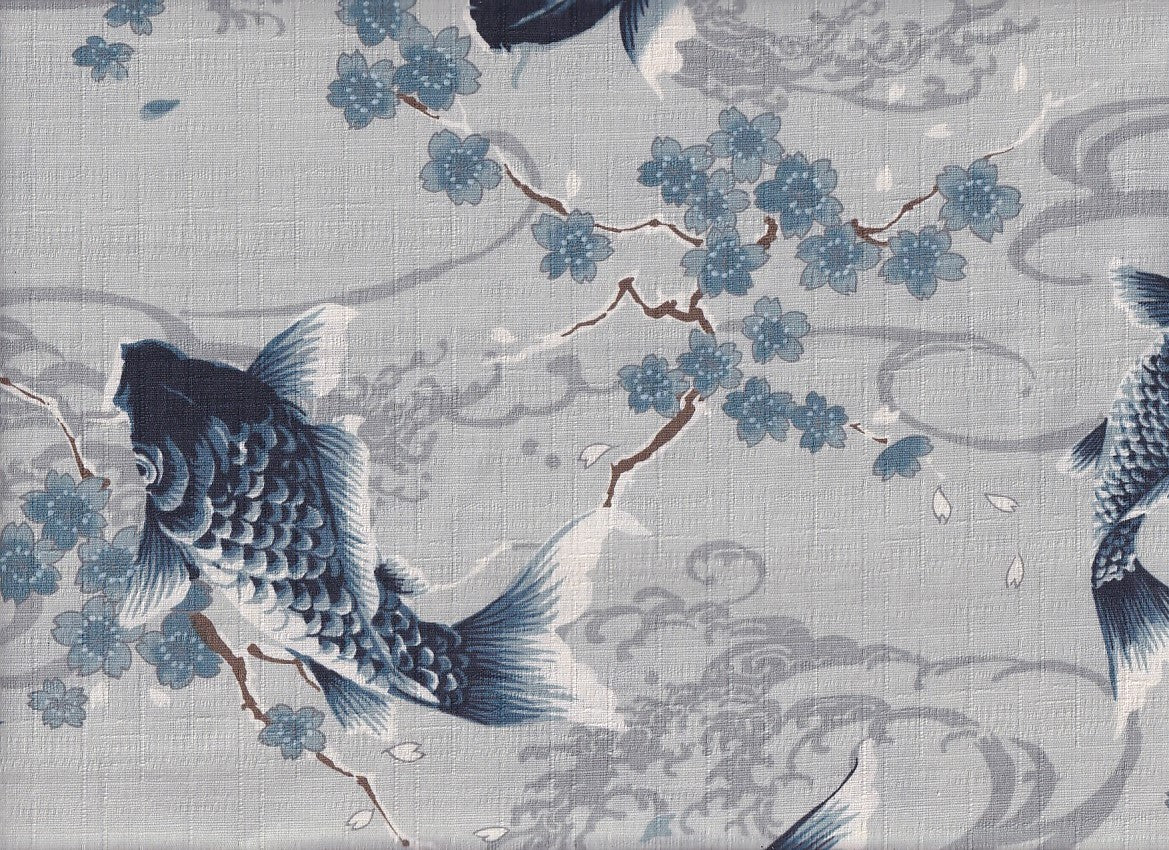 Wachstuch Koi & Sakura