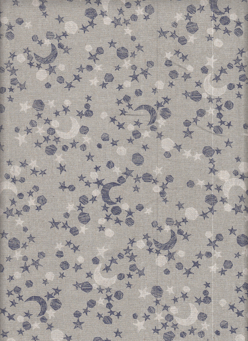 Wachstuch Moon & Stars