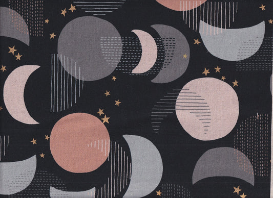 Wachstuch Moon & Stars