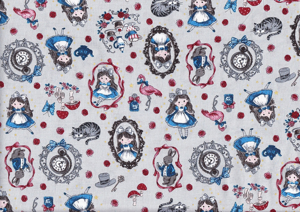 Wachstuch Fairy Tale - Alice in Wonderland