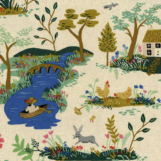 Cotton & Steel English Garden Toile