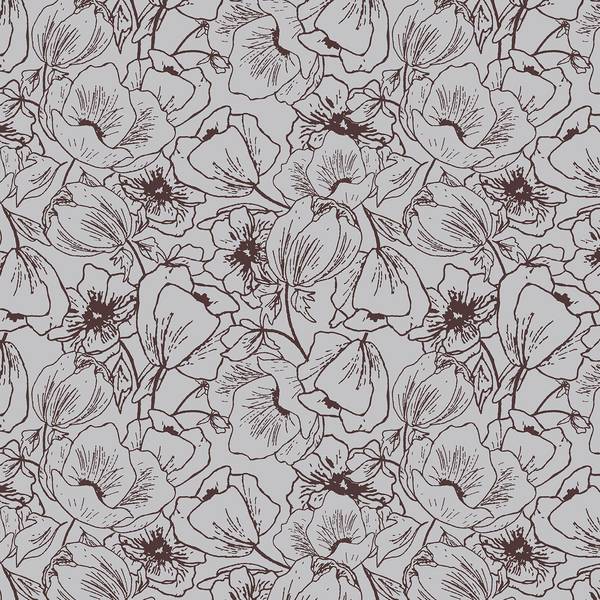 Cotton & Steel Wallflower - Anemones