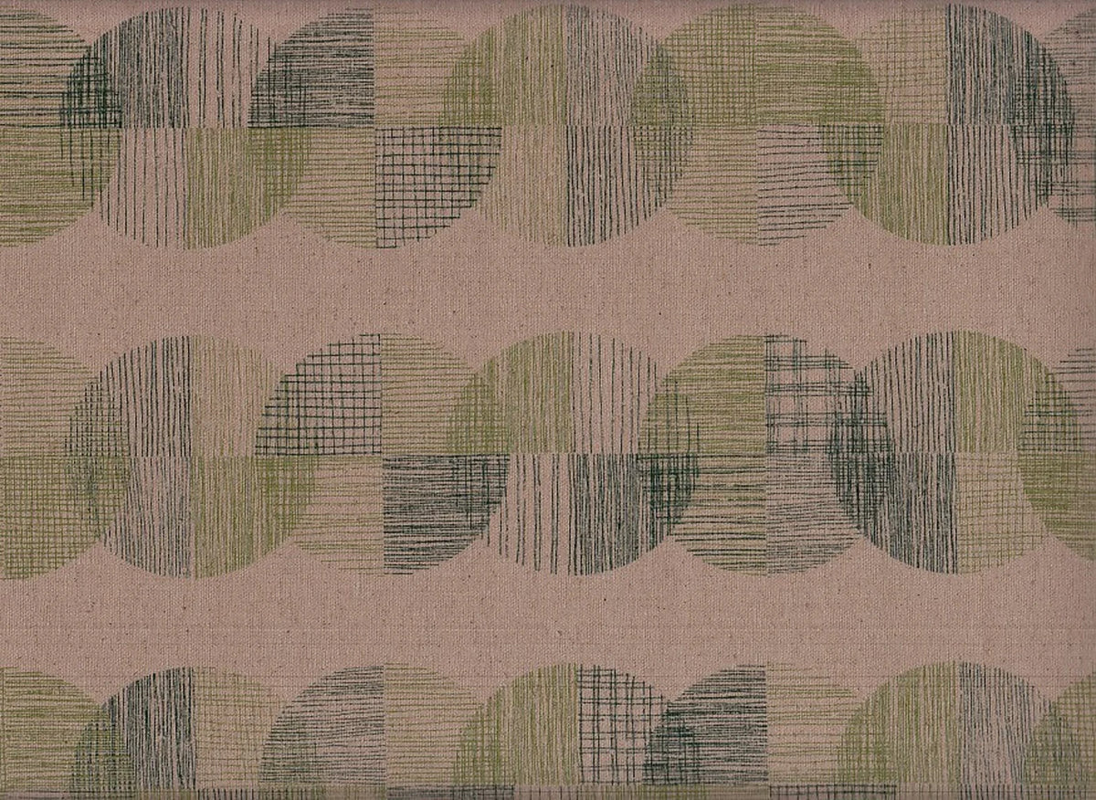 Wachstuch tentensen - dot green
