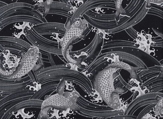 Koi & Wellen