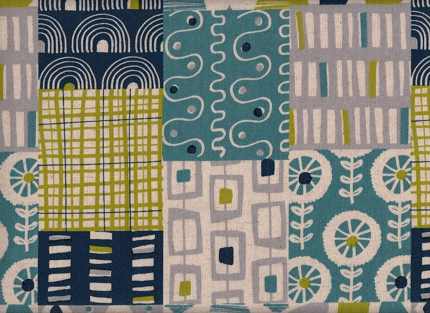 Nordic Patch blau