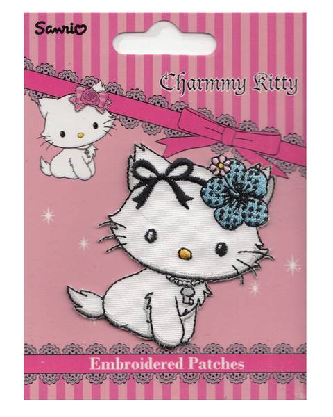 Bügelbild - Charmmy Kitty gestickt