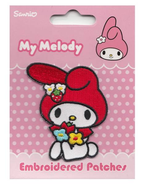 Bügelbild - My Melody Blumen