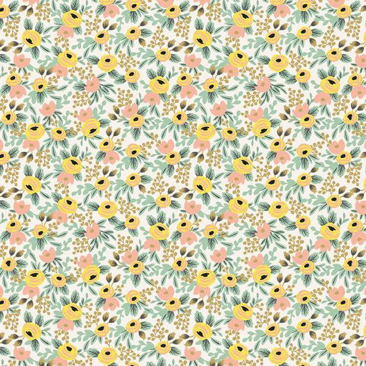 Cotton & Steel Primavera - Rosa - Cream