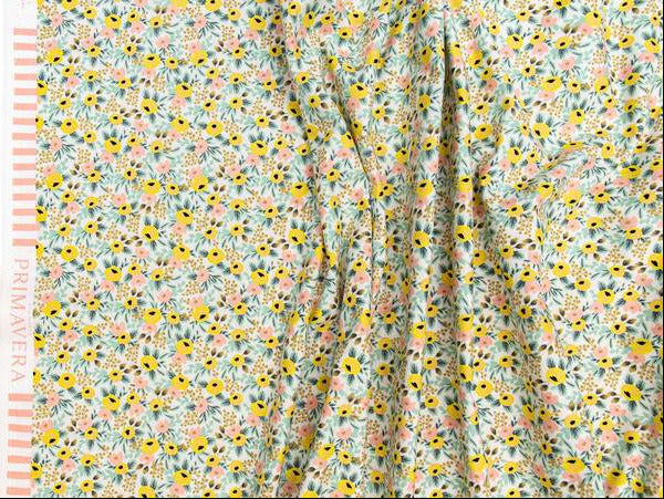 Cotton & Steel Primavera - Rosa - Cream