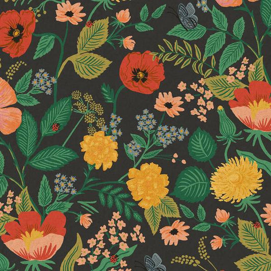 Cotton & Steel Camont - Poppy Fields Canvas